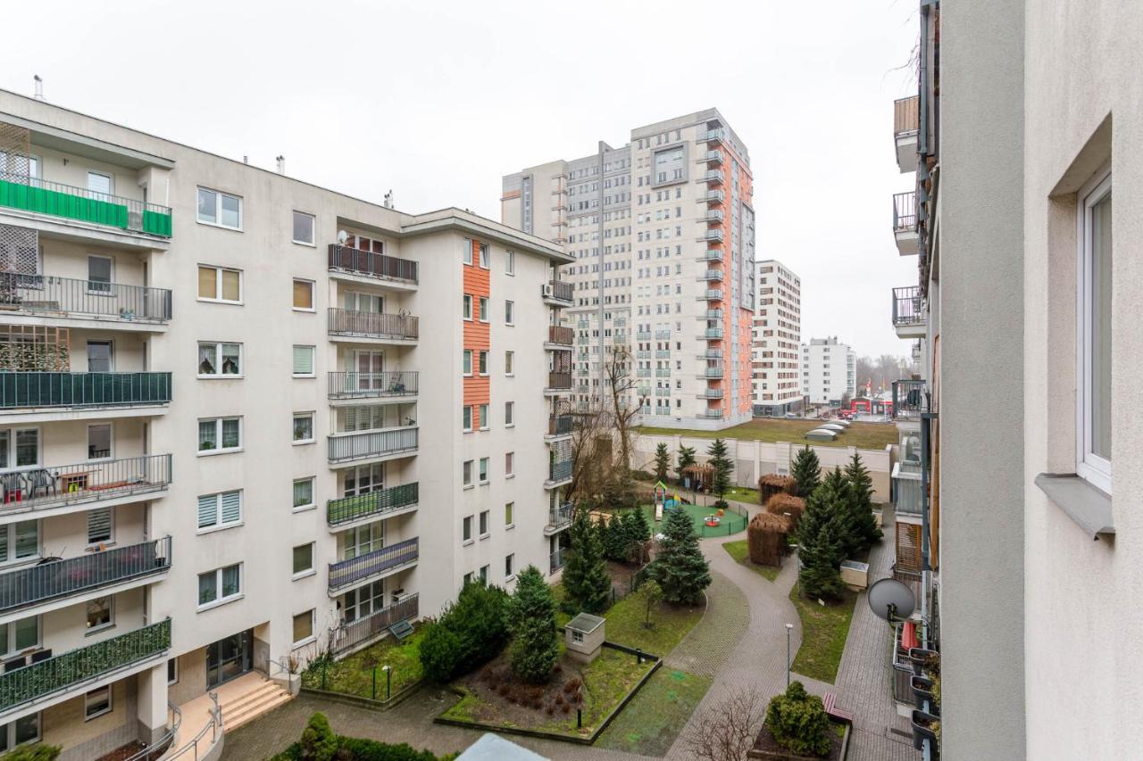 Chill Apartments Fieldorfa Warschau Buitenkant foto